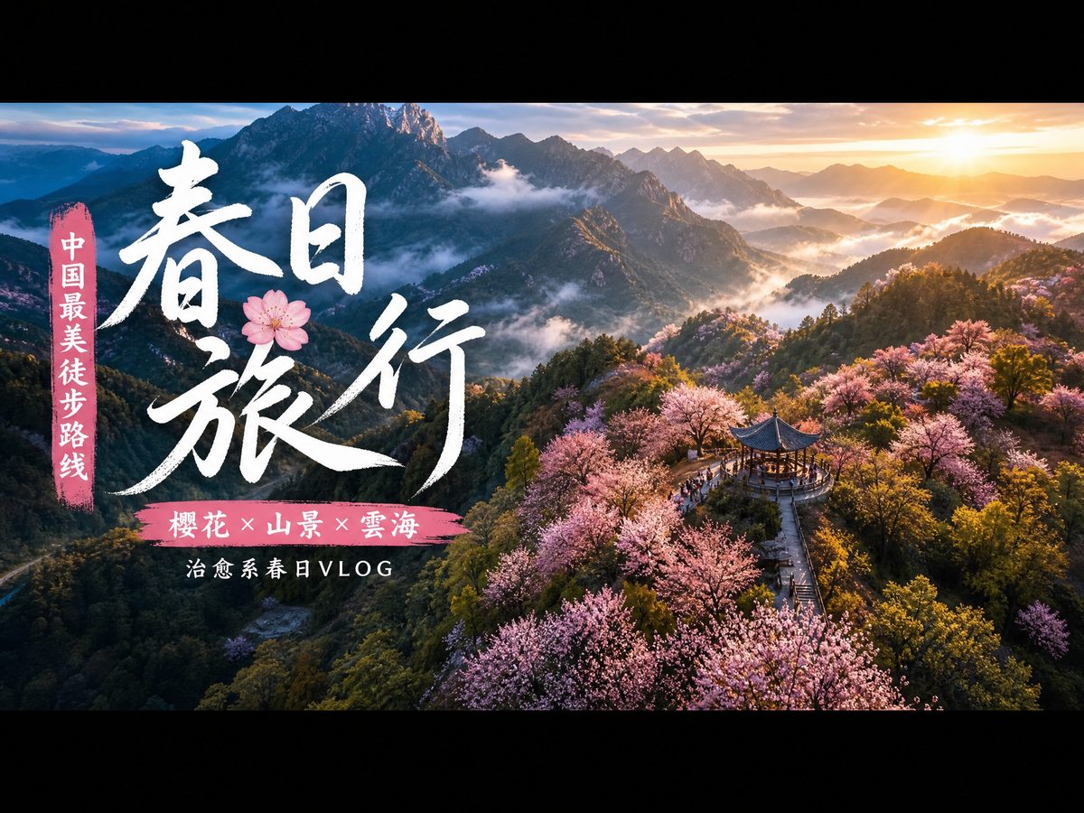 小小绘春日旅行视频演示